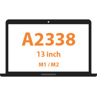 Pro 13-inch A2338 M1 en M2 onderdelen
