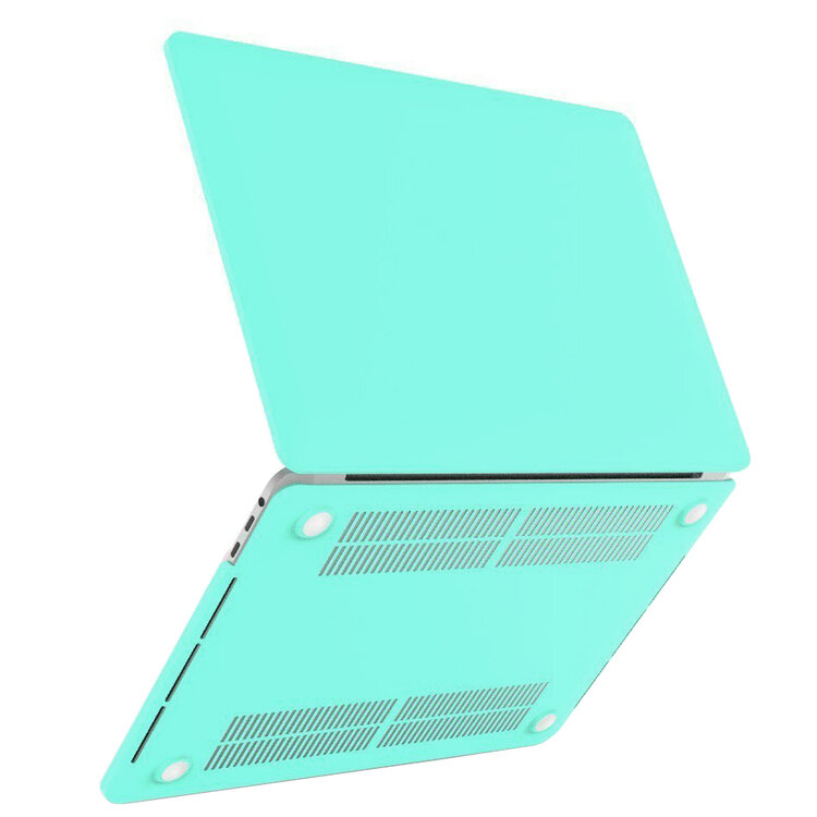 Hardshell Case voor de MacBook Pro 15-inch A1707/A1990 Blauwgroen/Turkoois
