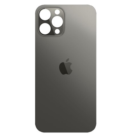 B2B only: Achterkant back cover glas met logo voor Apple iPhone 12 Pro Grafiet
