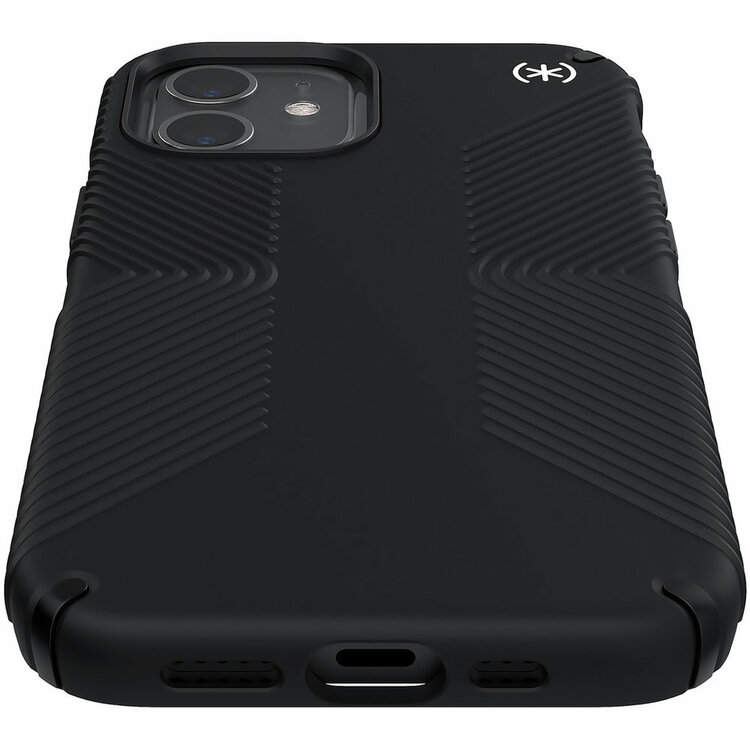 Speck presidio perfect-clear Grips case Apple iPhone 12 en 12 Pro Black