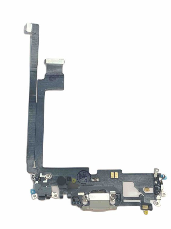 Dock Connector laadpoort voor de Apple iPhone 12 Pro Max zilver