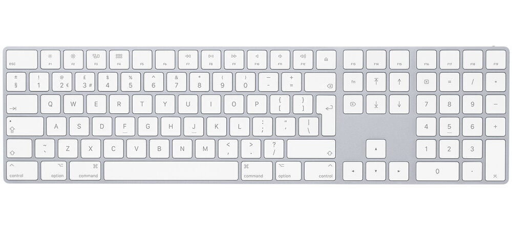 Nieuw Apple Magic Keyboard met numeriek toetsenblok (QWERTY - Draadloos)