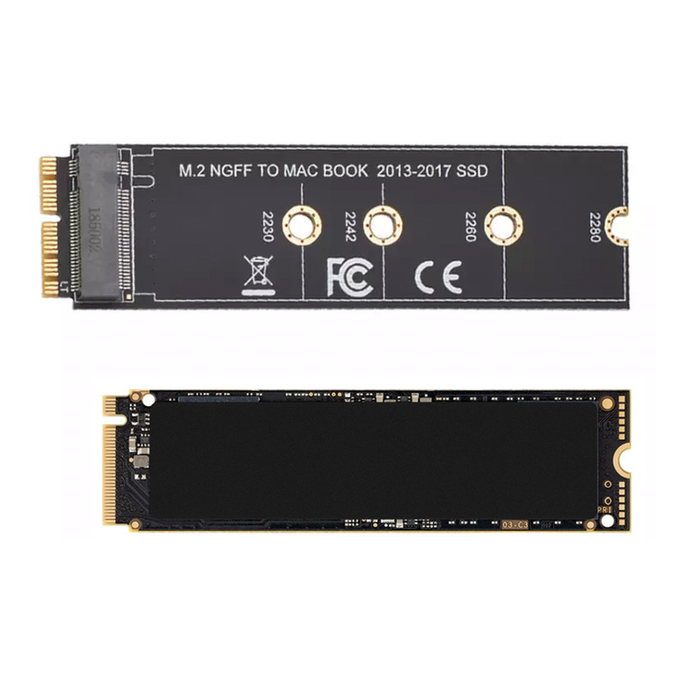 250GB SSD set + macOS installatie voor Apple MacBook Air A1465 en A1466 medio 2013 t/m medio 2017