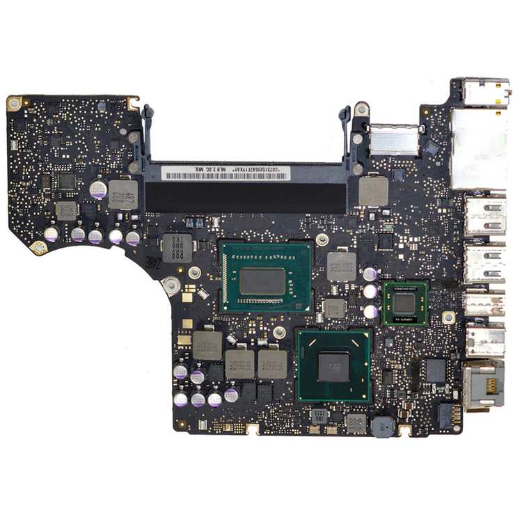 Logic Board / moederbord 820-3115-A (i5 - 2.4Ghz) voor Apple Macbook Pro A1278 jaar 2012