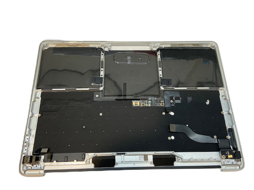 Topcase met toetsenbord EU / NL + batterij (Zilver) voor Apple MacBook Pro Retina 13-inch A2159