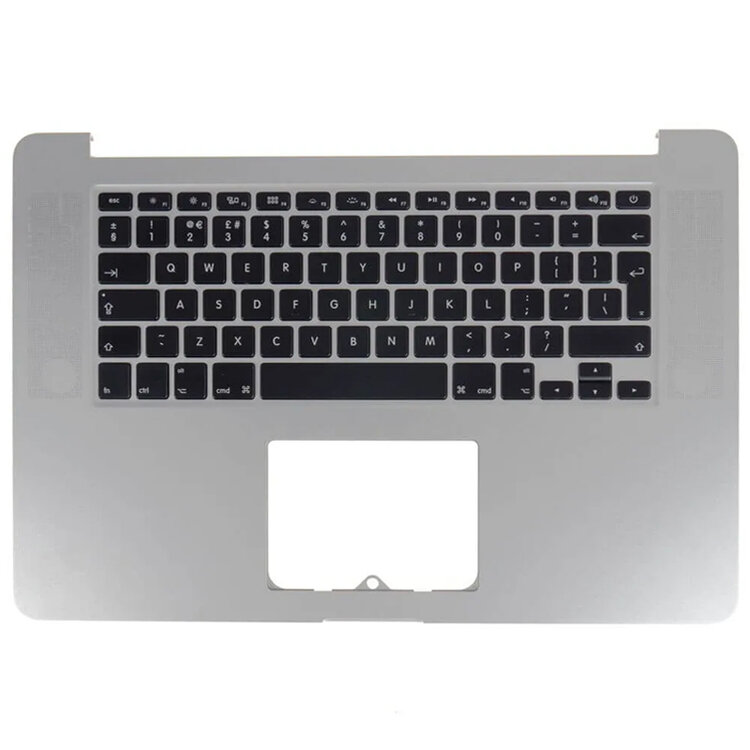 Topcase met toetsenbord voor Apple MacBook Pro Retina 15-inch A1398 jaar 2012 t/m begin 2013 refurbished