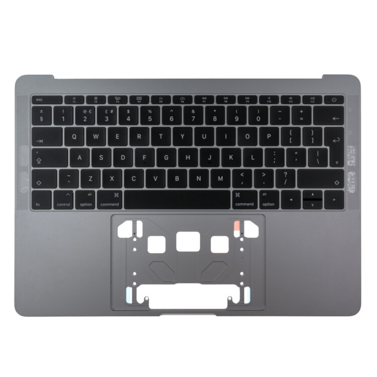 Topcase met toetsenbord EU / NL (Space Grey) voor Apple MacBook Pro Retina 13-inch A1708