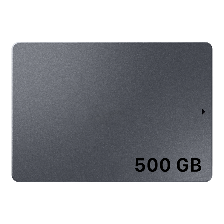 500GB SSD + macOS installatie voor Apple iMac A1224, A1225, A1311, A1312, A1418 en A1419