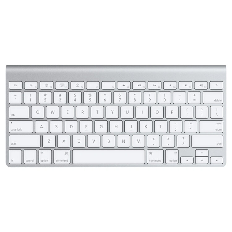 Apple Wireless Keyboard / toetsenbord EU (refurbished) voor Apple MacBook, Mac mini, iMac, iPhone, iPad en iPod Touch