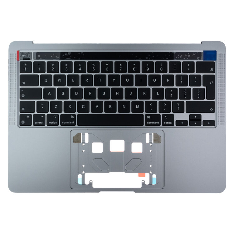Topcase met toetsenbord EU / NL  + Touch Bar (Space Grey) voor Apple MacBook Pro Retina 13-inch A2251