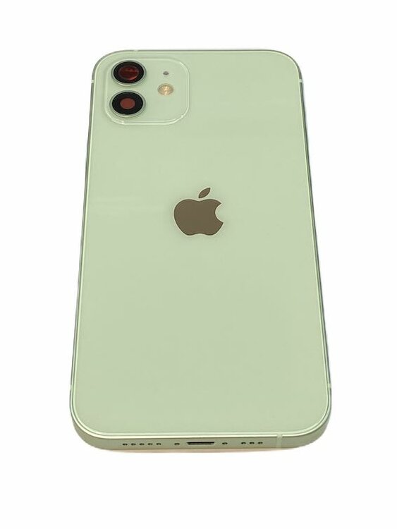 Complete achterkant met smallparts voor Apple iPhone 12 Groen