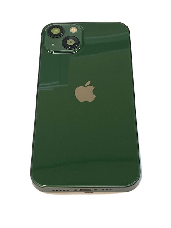 Complete achterkant met smallparts voor Apple iPhone 13 Groen