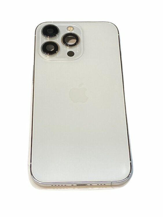 Complete achterkant met smallparts voor Apple iPhone 13 Pro Zilver