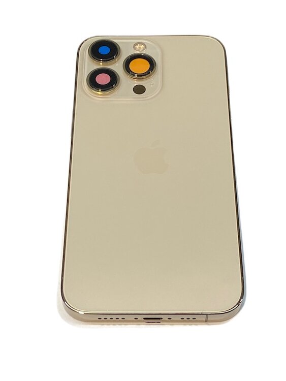 Complete achterkant met smallparts voor Apple iPhone 13 Pro Goud