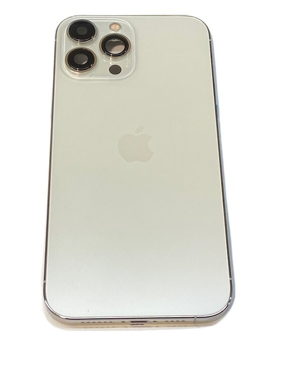 Complete achterkant met smallparts voor Apple iPhone 13 Pro Max Zilver