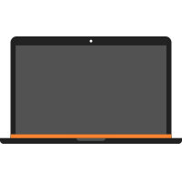 Bezel met logo vervanging voor de Apple MacBook Pro 13-inch A2159