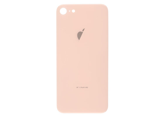 Glazen achterkant / back cover glas voor Apple iPhone 8 Rose goud