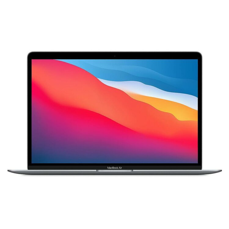 A-Grade Macbook Air 13-inch M1 8C CPU - 7C GPU - 8GB RAM - SSD 256GB - 2020 - QWERTY NL - Space Grey