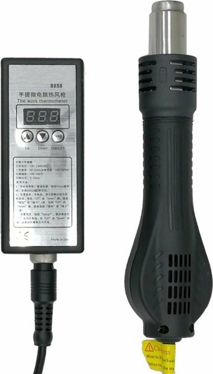 Hete Luchtpistool &ndash; 480W | Temperatuur 100&deg;C ~ 480&deg;C