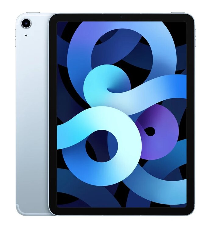 Refurbished iPad Air 4&nbsp;- 64GB - Wi-Fi + Cellular (4G) - A-Grade - Blauw
