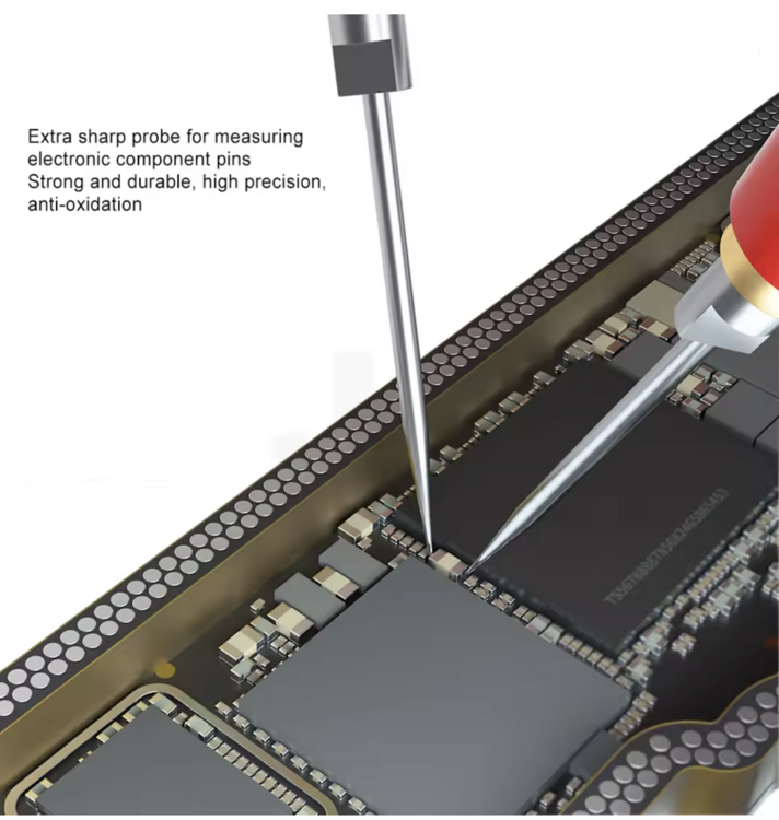 Naaldtip Super Geleidende Multimeter Meetsnoer - Microsoldeerwerk