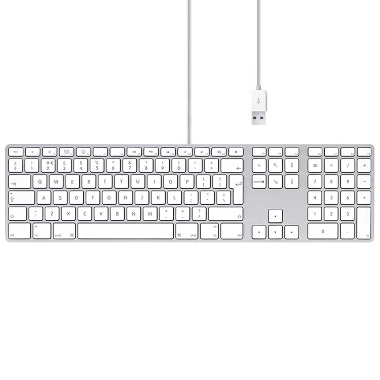 Nieuw en geseald bedraad Apple keyboard / toetsenbord met numeriek gedeelte - EU QWERTY Lay-out