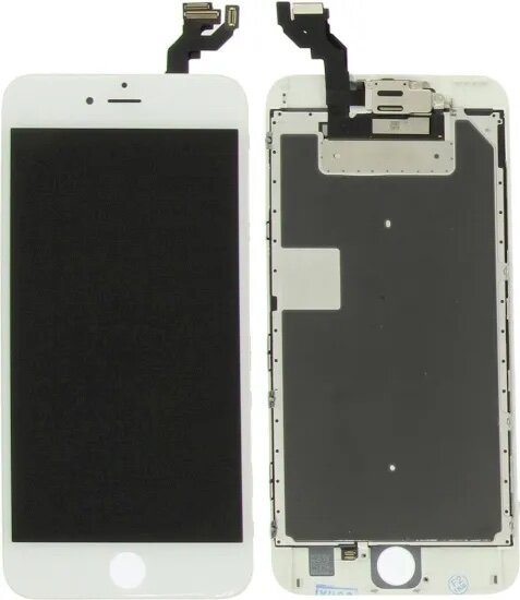 Origineel Pulled Apple iPhone 6s Plus LCD Scherm Wit