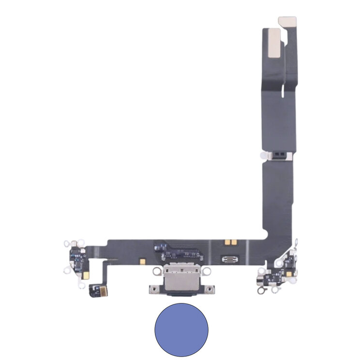 Dock connector oplaadpoort voor iPhone 16 Plus Ultramarijn (Blauw)