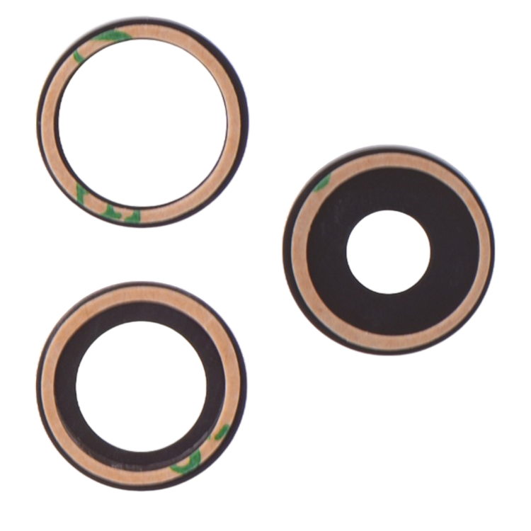 Achter camera lens glaasjes voor iPhone 15 Pro (set a 3 stuks) (Real Sapphire)