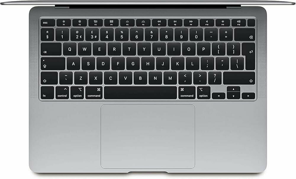 S-Grade (nieuwstaat) Macbook Air 13-inch M1 8C CPU - 7C GPU - 8GB RAM - SSD 256GB - 2020 - QWERTY NL - Space Grey