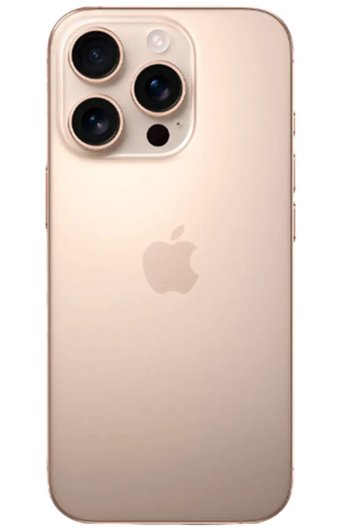 iPhone 16 Pro 128GB - Naturel Desert Titanium - A-Grade | 100% (originele) batterijcapaciteit