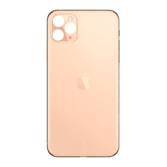 Achterkant back cover glas met logo voor Apple iPhone 11 Pro goud