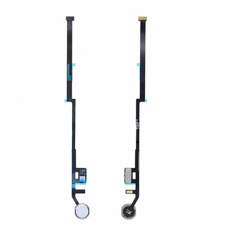 Home button + flex kabel voor Apple iPad 7 (2019) / iPad 8 (2020) / iPad 9 (2021) wit