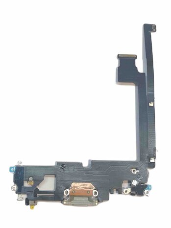 Dock Connector laadpoort voor de Apple iPhone 12 Pro Max zilver