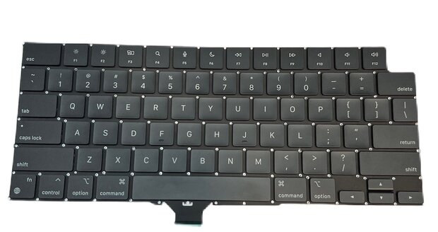 Keyboard / toetsenbord US voor Apple MacBook Pro Retina 16-inch A2485