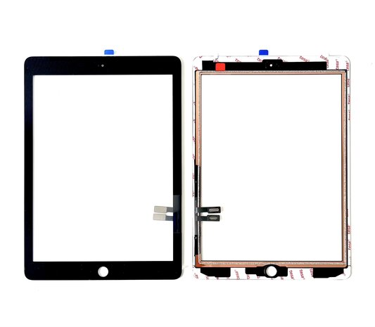 Premium digitizer / Touchscreen voor iPad 6 (2018) incl. hoogwaardig Tesa tape - Zwart