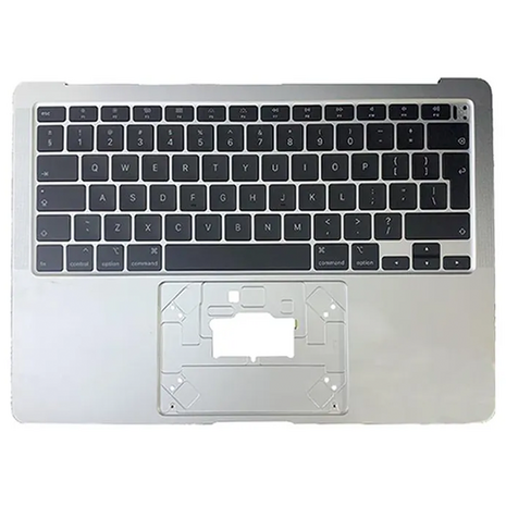Topcase met toetsenbord EU / NL (Zilver) voor Apple MacBook Air 13-inch A2179&nbsp;jaar 2020