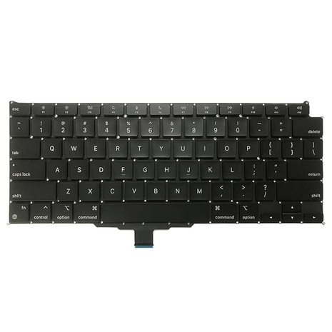 Keyboard / toetsenbord US voor Apple MacBook Air 13-inch A2337 M1 jaar 2020