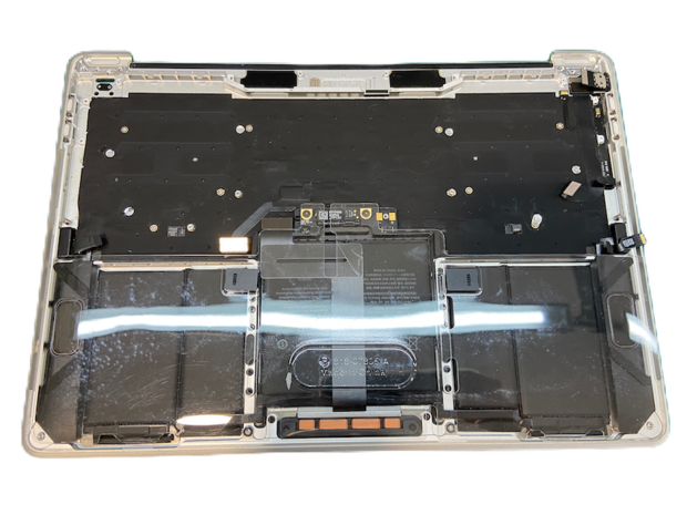 Topcase met toetsenbord EU compleet voor Apple MacBook Air 13-inch A1989 Zilver