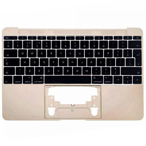 Topcase met toetsenbord EU / NL (Gold) voor Apple MacBook 12-inch A1534