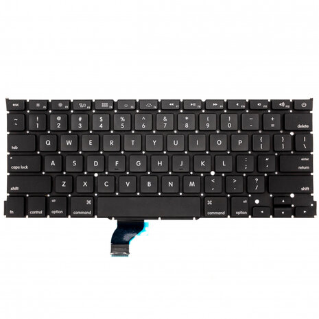 Keyboard / toetsenbord US voor Apple MacBook Pro Retina 13-inch A1425 jaar 2012 t/m 2013