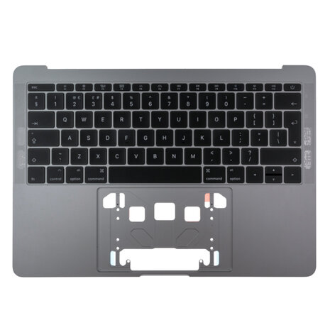 Topcase met toetsenbord EU / NL (Space Grey) voor Apple MacBook Pro Retina 13-inch A1708