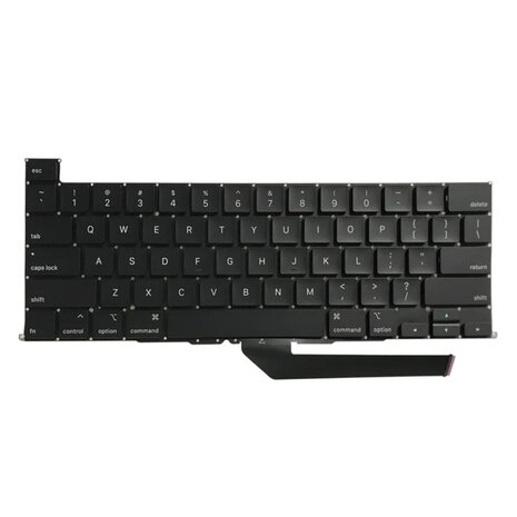 Keyboard / toetsenbord US voor Apple MacBook Pro Retina 16-inch A2141 jaar 2019