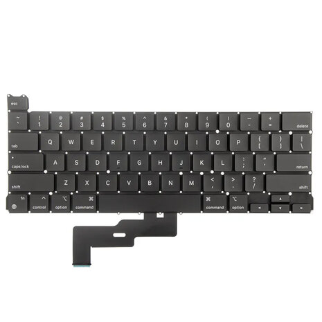 Keyboard / toetsenbord US voor Apple MacBook Pro Retina 13-inch A2289 jaar 2020