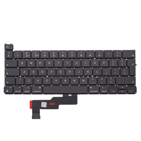 Keyboard / toetsenbord EU / NL voor Apple MacBook Pro Retina 13-inch A2338 M1 / M2 
