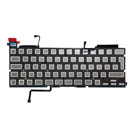 Keyboard backlight / toetsenbord verlichting EU voor Apple MacBook Pro Retina 13-inch A2338 M1 / M2