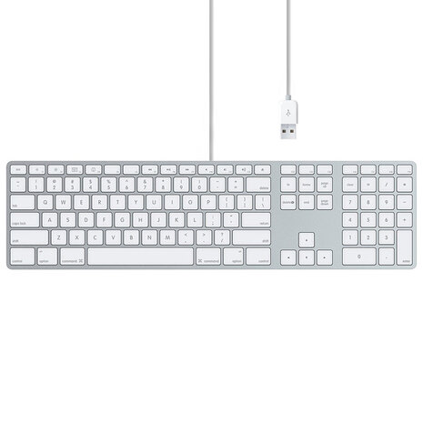 Apple keyboard / toetsenbord US (refurbished) voor Apple MacBook, Mac mini en iMac