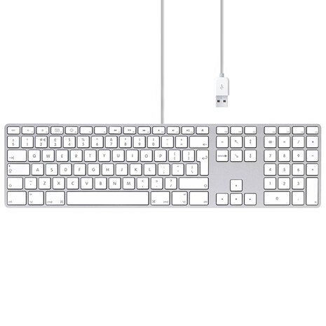 Apple keyboard / toetsenbord EU (refurbished) voor Apple MacBook, Mac mini en iMac