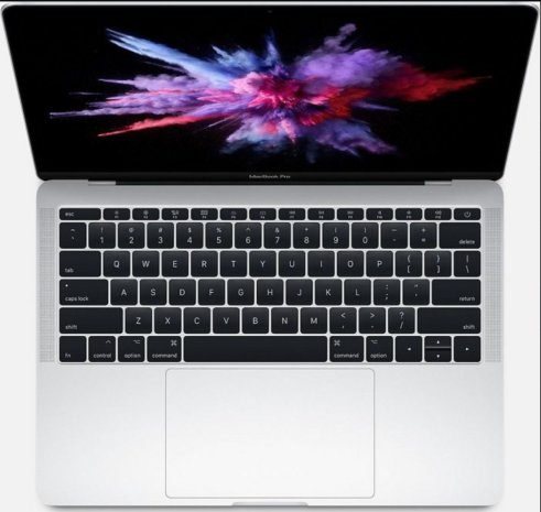 Macbook Pro 13-inch A1708 i5 2.3Ghz 250GB SSD 8GB RAM Zilver (2017)