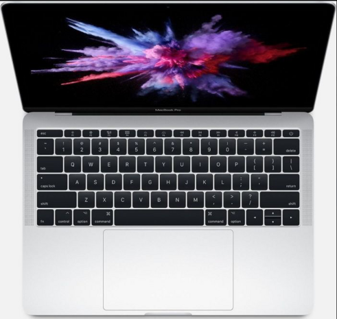 Macbook Pro 13-inch A1708 i5 2.3Ghz 128GB SSD 8GB RAM Zilver (2017)